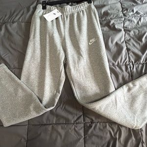 Grey Nike Club Sweatpants